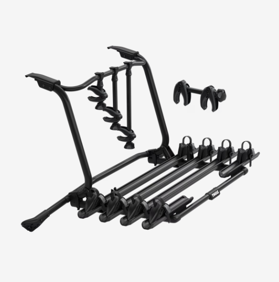 Extension Set, tow bar coupling bike carrier WanderWay 4th Bike Adapter Black