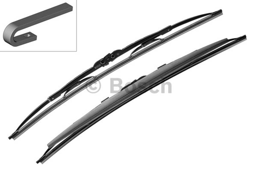 Wiper Blade TWIN 578S SET spoiler 575/360mm