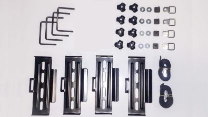 Lamp, roof box kinnituskomplekt U-kujuline (80mm)