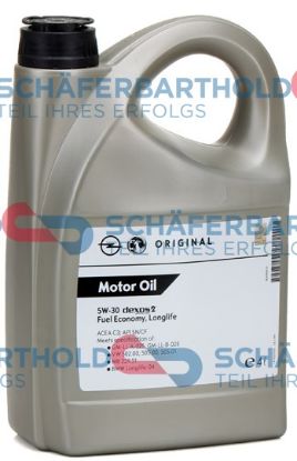 Engine Oil 5W-30, GM LL-B-025,, ACEA C3, Longlife, 4L
