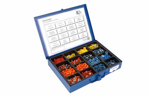 Terminal, electric universal parts valik