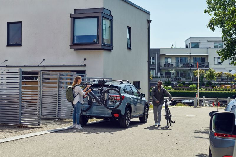 Bicycle Holder, rear rack OutWay, 2 rattale