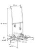 Bicycle Holder, rear rack Excellent Standard (2 rattale)