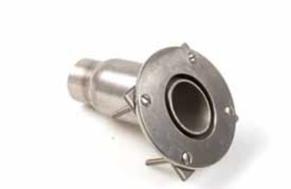 Exhaust hull fitting, pre-heater 