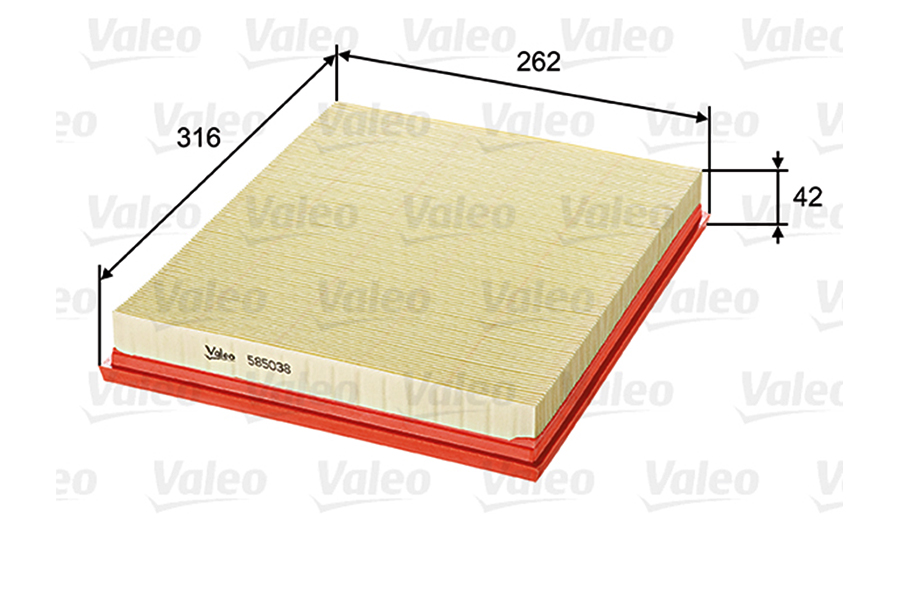 Air Filter MOVANO Kast (F9), MASTER II