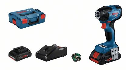 Electrical Tool Set (rechargeable) GDR 18V-210 C, 2xProCORE18V 4.0 Ah; GAL 18V-40; GC