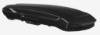 Roof Box (216x89x35cm; 400L), Black Glossy