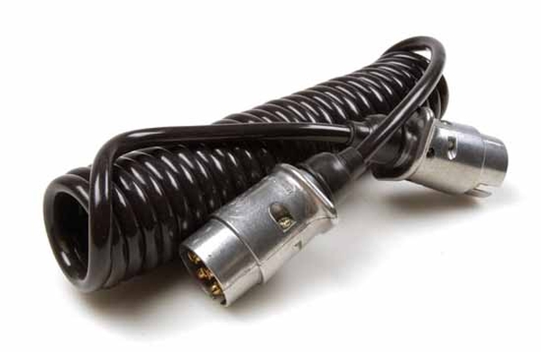 Coiled Cable Spiraalühenduskaabel 12V sised
