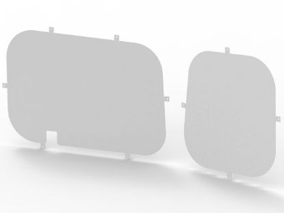 Body Floor, boot-/cargo area Tagauste akende kaitse läbipaistmatu Nissan NV200