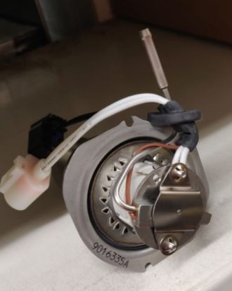 Burner set, auxiliary heater 