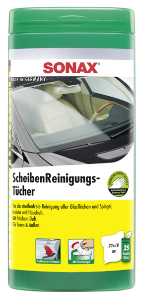 Window Cleaner klaasipuhastuslapid 25tk, plastkarbis