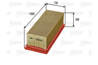 Air Filter KUBISTAR (X76), KANGOO