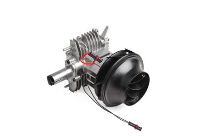 Fan motor, auxilliary heater 
