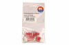 Terminal, electric universal parts kahvel M4 (4.3mm) punane