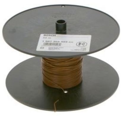 Electric Cable 0,35mm2 50M Pruun