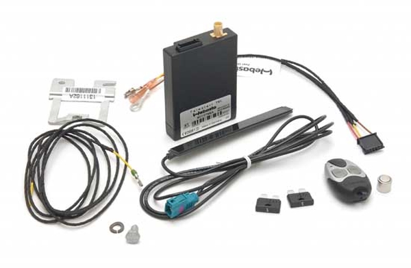 Assembly kit, auxilliary heater 