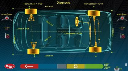 Wheel Alignment System 3D Windows baasil gen.2 Suure kapiga
