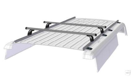 Roof Rack kõrge, 1,5m, Ducato/Boxer/Jumper (täielik)