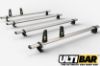 Mounting Set, roof rack UltiBar Vw Caddy Maxi 2010-, 4 talaga