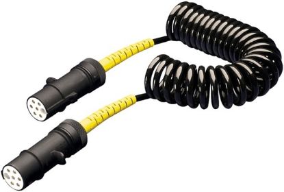 Coiled Cable Spiraalühenduskaabel 24V sised