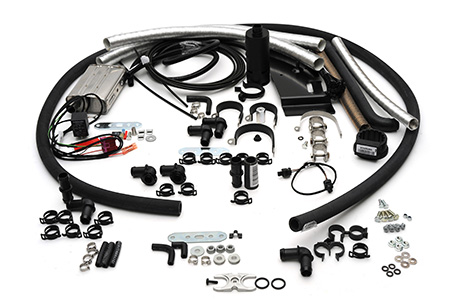 Assembly kit, auxilliary heater 