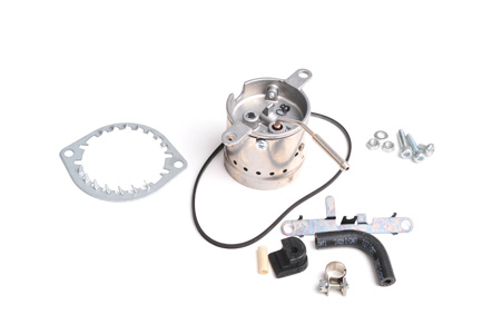 Burner set, auxiliary heater 