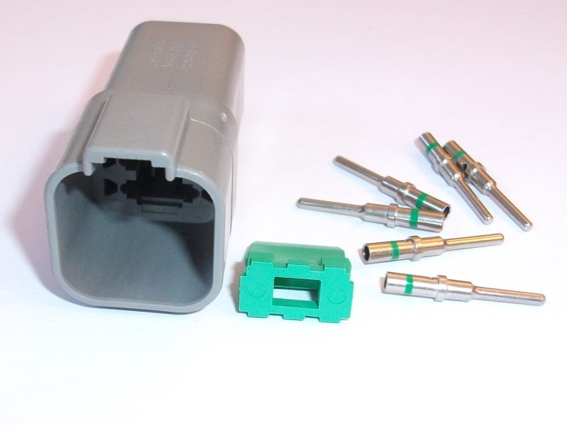 Socket 6PIN ISA 1-2mm2 komplekt