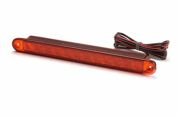 Auxiliary Stop Light LED 12V punane