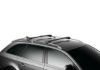 Roof Rack WingBar Edge S+M, must (kõrge reeling) -ST