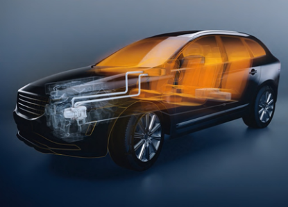 Assembly kit, auxilliary heater 