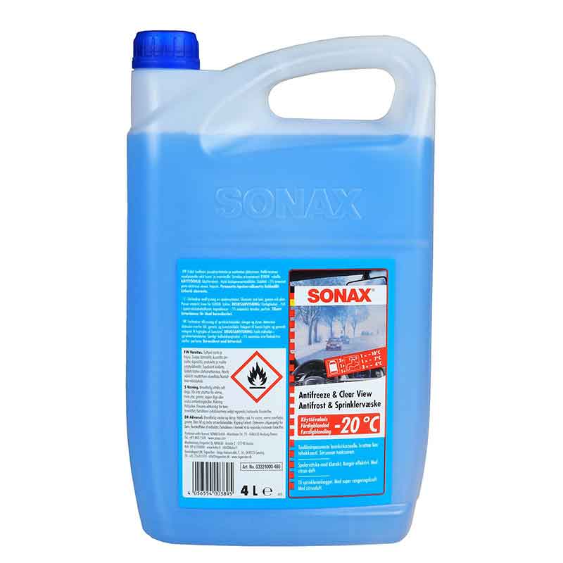Antifreeze, window cleaning system TALV 4L -20C - ETANOOL