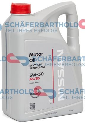 Engine Oil 5W-30, ACEA A5/B5, API CF, 5L