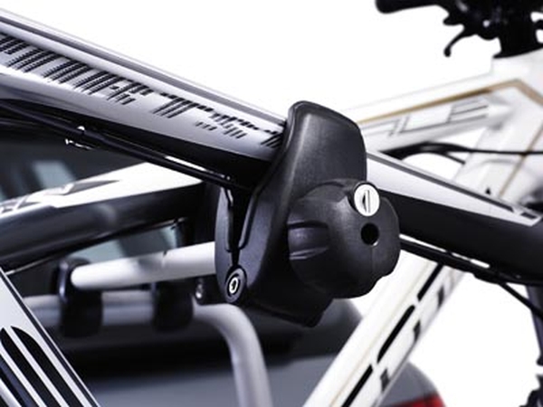 Bike Rack, trailer hitch carrier EuroRide 3 (3 rattale, 7pin)