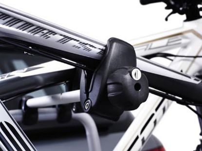 Bike Rack, trailer hitch carrier EuroRide 3 (3 rattale, 7pin)