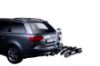 Bike Rack, trailer hitch carrier EuroRide 3 (3 rattale, 7pin)