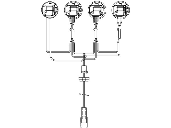 Cable Set, headlight 