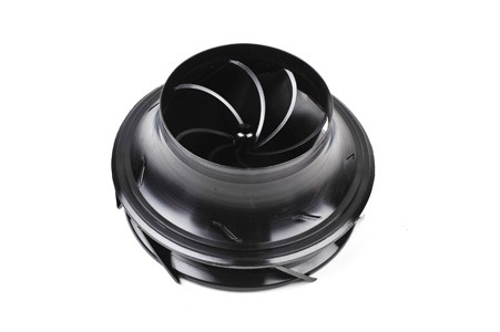 Motor impeller, air blower 