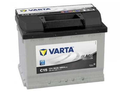 Starter Battery 56Ah 480A 242*175*190 + - BLACK dynamic