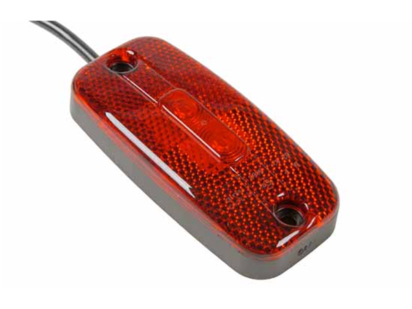 Side Marker Light Tagatuli 24V LED punane helkur