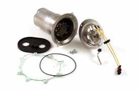 Burner set, auxiliary heater 