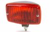 Rear Fog Light 124x74, jalaga (must) FAUN - 5246-762 - E1 8465