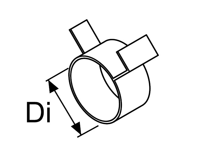 Hose clamp, auxilliary heater 