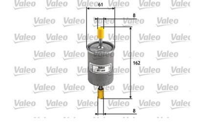 Fuel Filter OPEL, PEUGEOT, SAAB