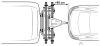 Bicycle Holder, rear rack Caravan Superb Short V16, 2 rattale
