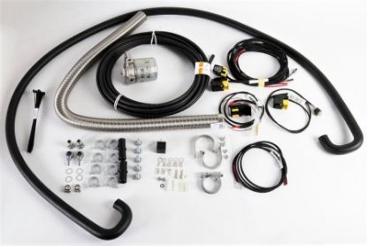 Assembly kit, auxilliary heater 
