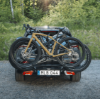 Bike Rack, trailer hitch carrier EasyFold 3 2bike (2 rattale, 13pin)