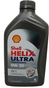 Engine Oil Shell Helix Ultra Professional AV - L  0W-20 1L