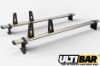 Mounting Set, roof rack UltiBar 2 talaga, Nemo 07- / Fiorino 08- / Bipper