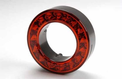 Taillight Cover LED rõngas punane 112mm