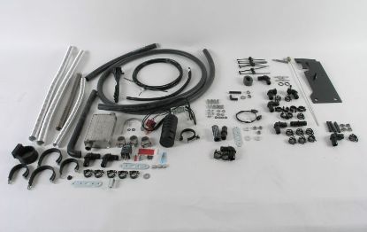 Assembly kit, auxilliary heater 
